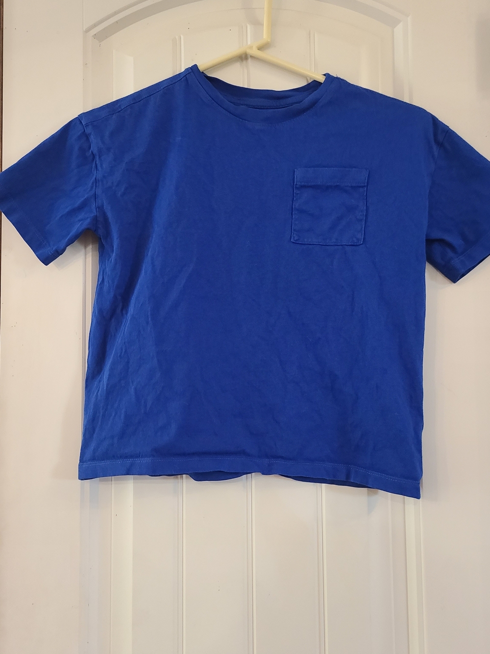 Old Navy Royal Blue Short Sleeve Pocket Tee Boy's Size S